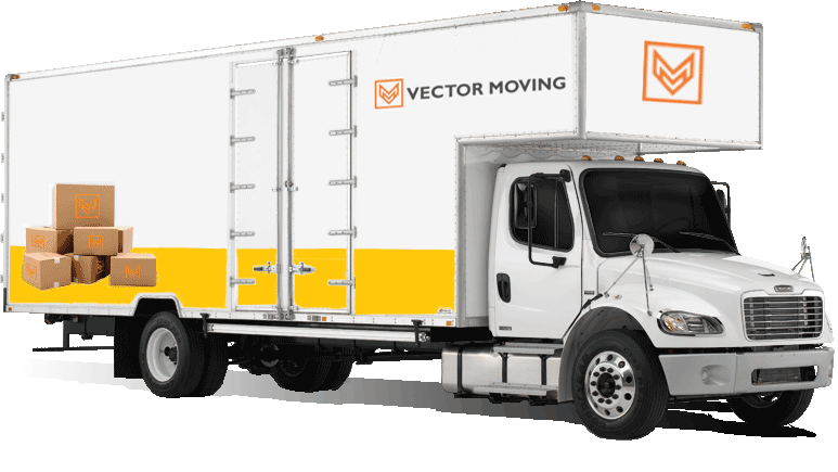 vector moving home page